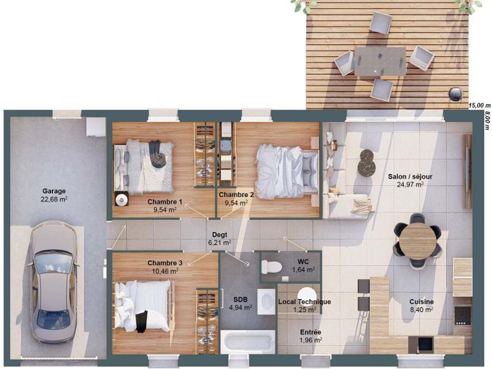 Villa en Nesmy, Vendee - foto 3