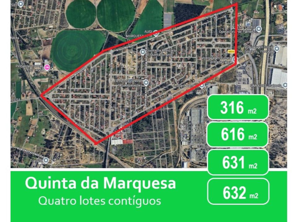 Helårsgrund i Quinta do Anjo, Setubal - foto 1