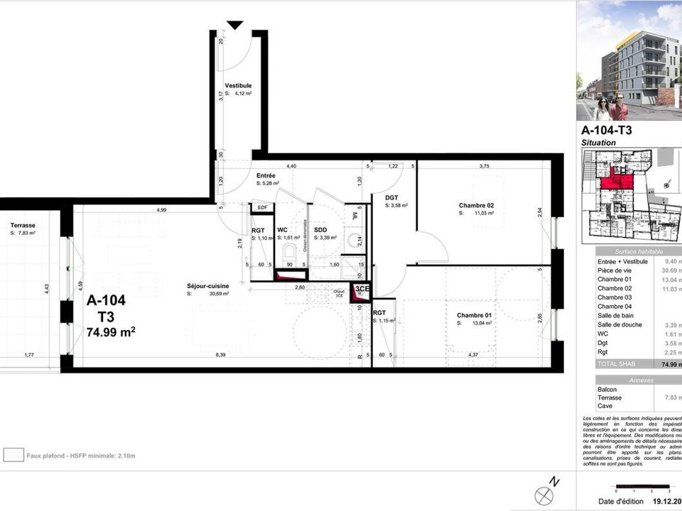 Apartamento em Sotteville-lès-Rouen, Seine-Maritime - foto 5