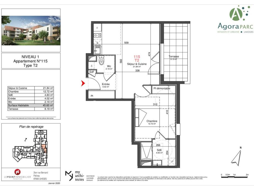 Apartament a Limoges, Haute-Vienne - foto 5