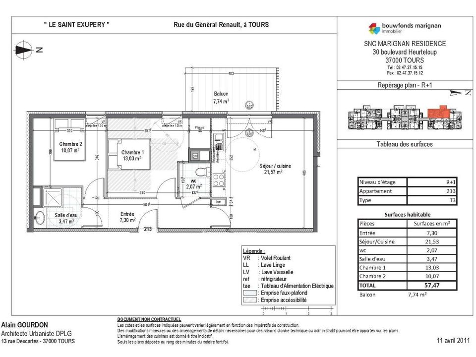 Apartment in Tours, Indre-et-Loire - photo 2