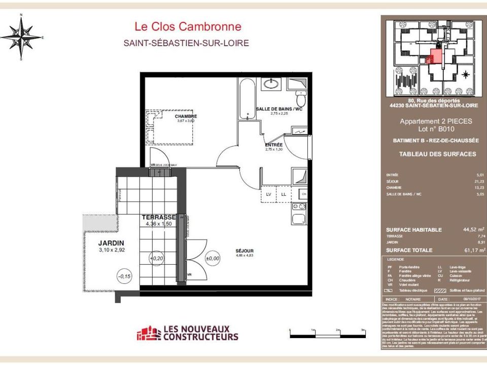 Apartamento em Saint-Sebastien-sur-Loire, Loire-Atlantique - foto 2