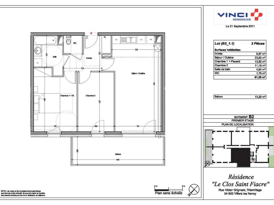 Apartment in Villers-lès-Nancy, Meurthe-et-Moselle - photo 2