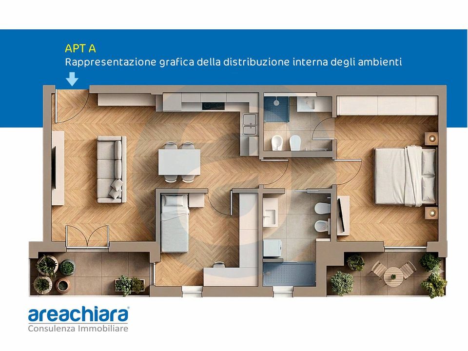 Wohnung in Bari, Bari - Foto 1