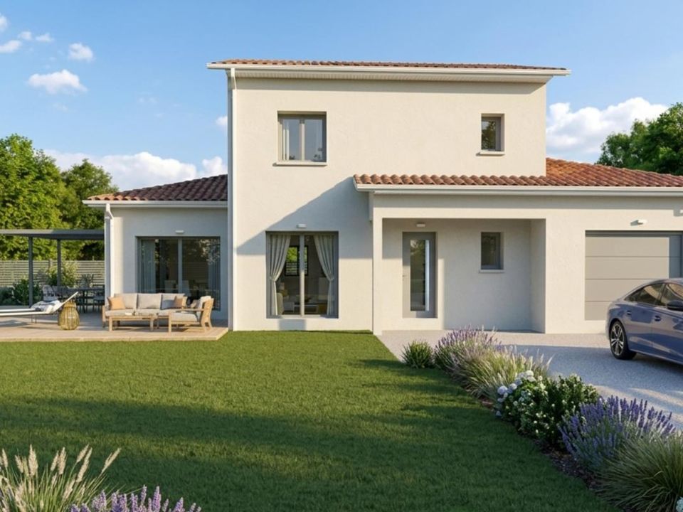 Villa in Saint-Bonnet-de-Mure, Rhone - foto 1