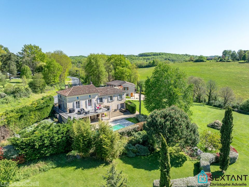 Villa i Beaumont, Dordogne - bilde 1
