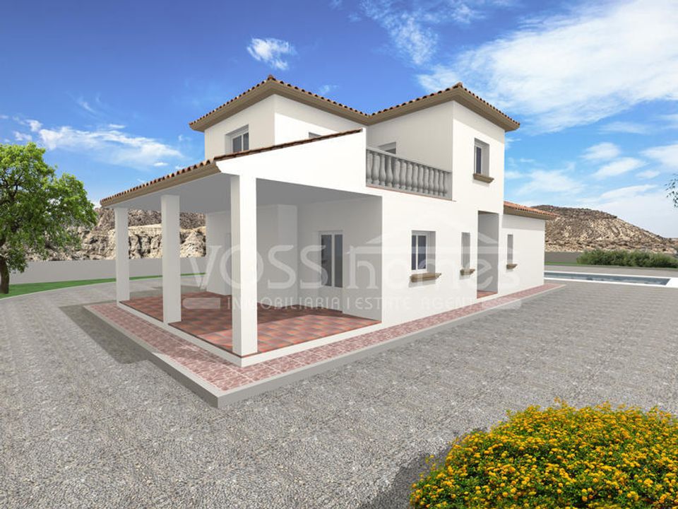 Villa i Huercal-Overa, Almeria - foto 1