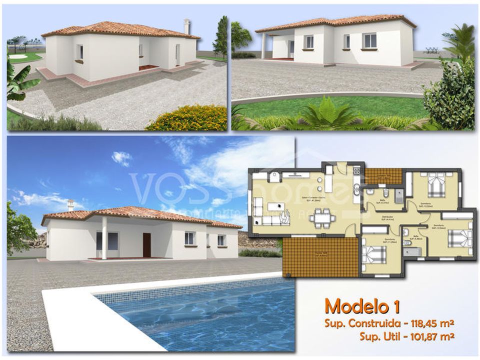 Villa i Huercal-Overa, Almeria - foto 1