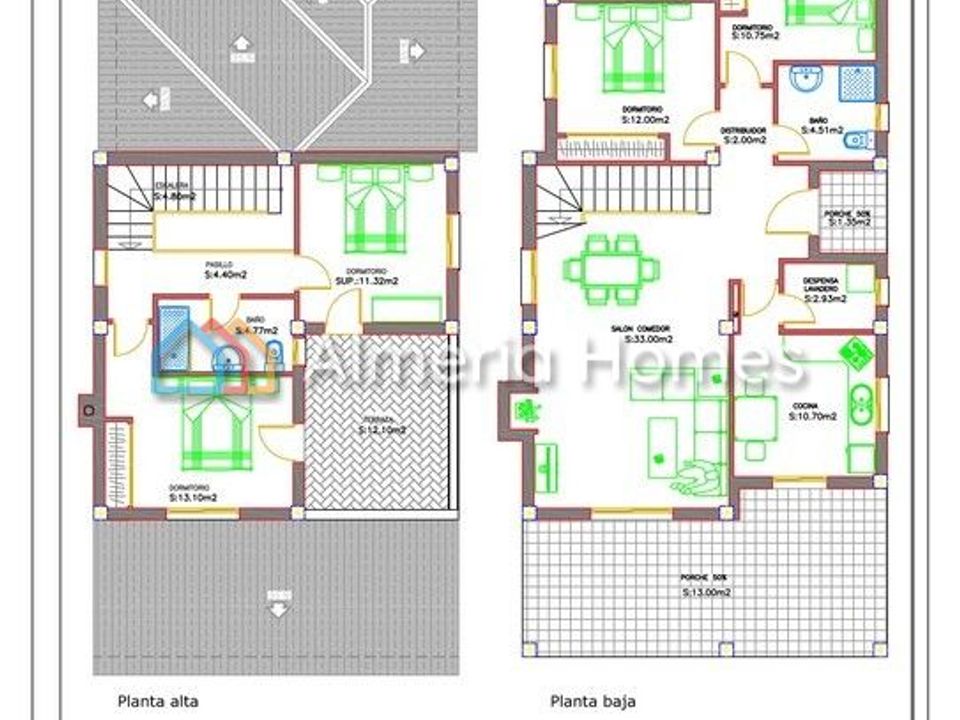 Villa i Huercal-Overa, Almeria - foto 3