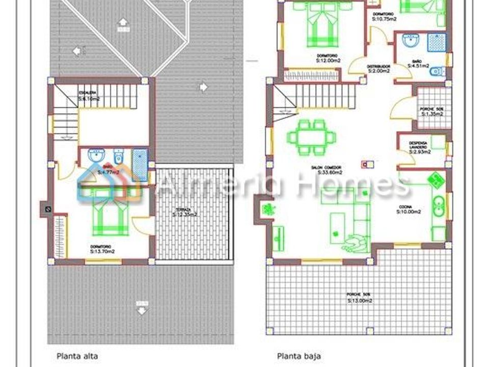 Villa i Huercal-Overa, Almeria - foto 3