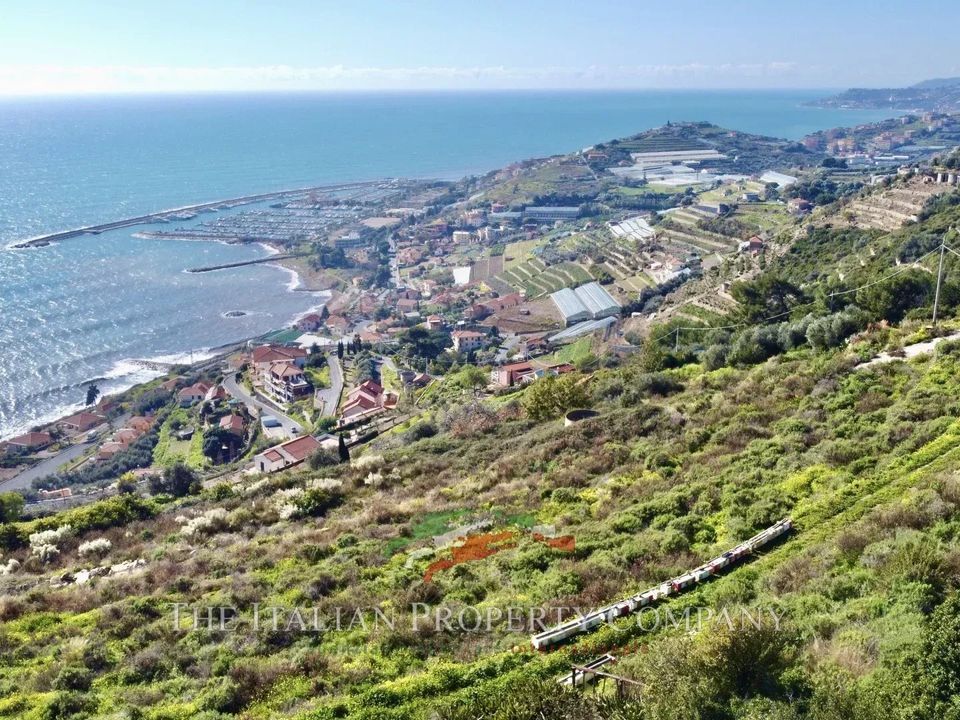 Helårsgrund i Cipressa, Imperia - foto 1